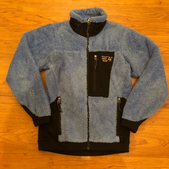 Mountain Hardwear Jackets & Blazers - Mountain Hardwear Blue Fleece Monkey Jacket